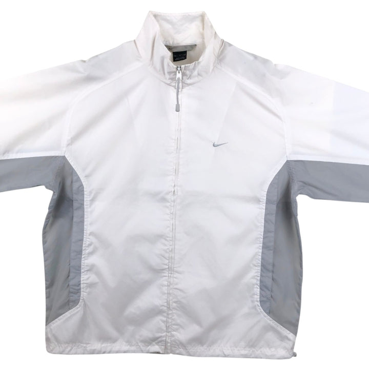 00'S Nike Windbreaker Men's M size polyester white type Vintage Second Hand