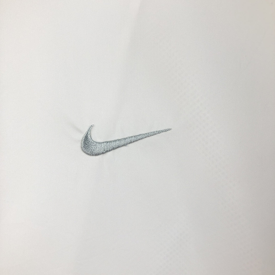 00'S Nike Windbreaker Men's M size polyester white type Vintage Second Hand