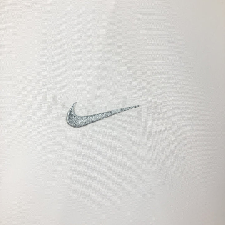 00'S Nike Windbreaker Men's M size polyester white type Vintage Second Hand
