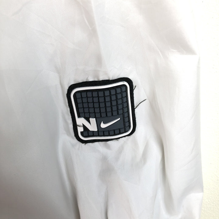 00'S Nike Windbreaker Men's M size polyester white type Vintage Second Hand
