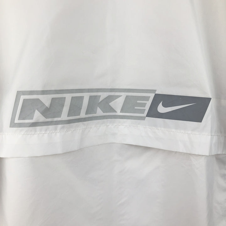 00'S Nike Windbreaker Men's M size polyester white type Vintage Second Hand