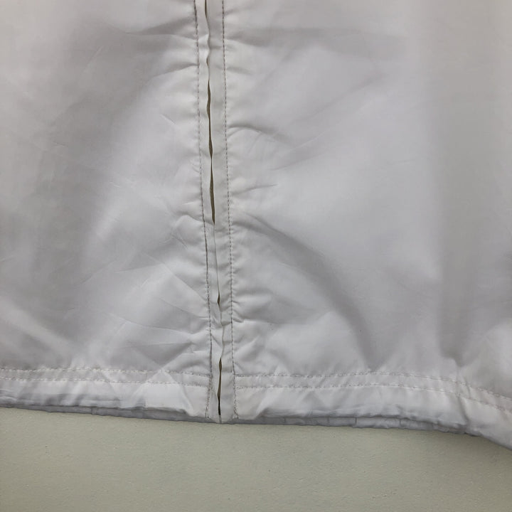 00'S Nike Windbreaker Men's M size polyester white type Vintage Second Hand