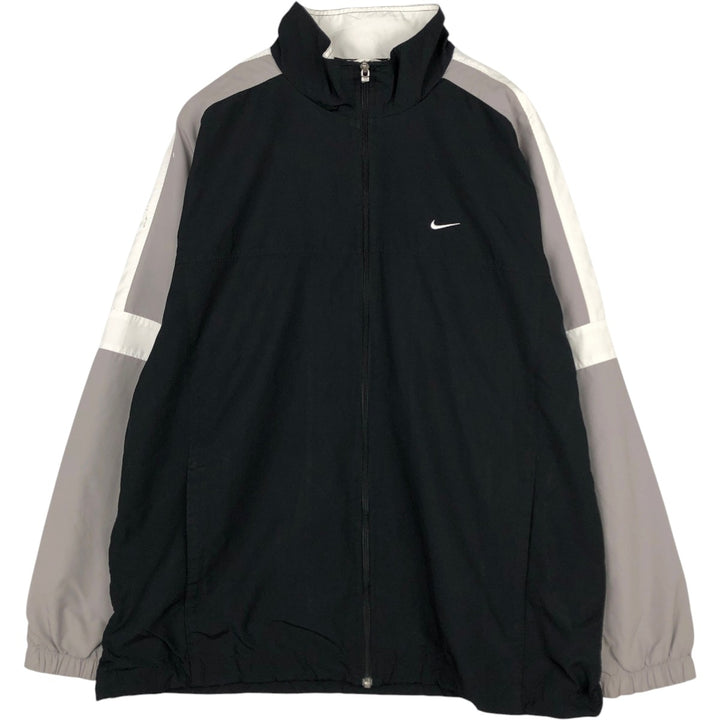 00'S Nike Back Logo Windbreaker Men's XL polyester black type Vintage Second Hand