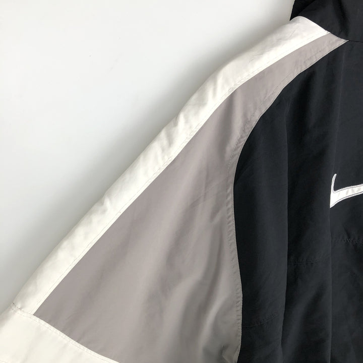 00'S Nike Back Logo Windbreaker Men's XL polyester black type Vintage Second Hand