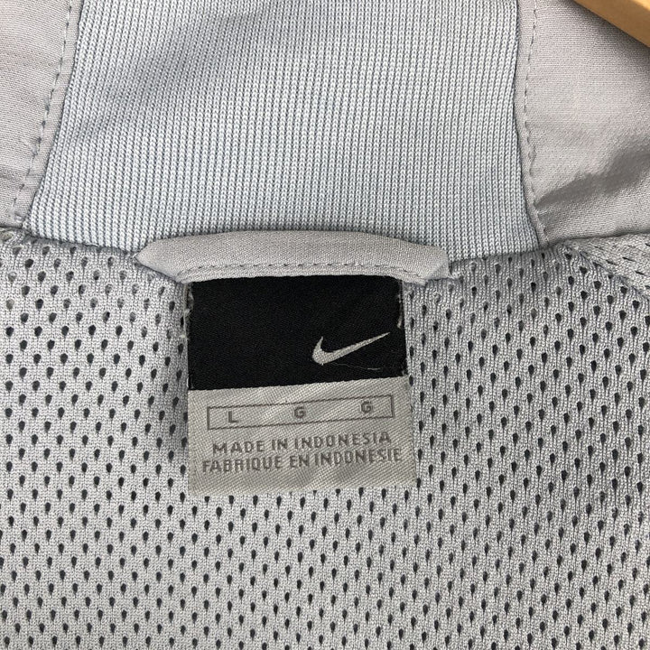 2000'S Nike Windbreaker, Men's Size L (approx.) polyester gray type Vintage Second Hand