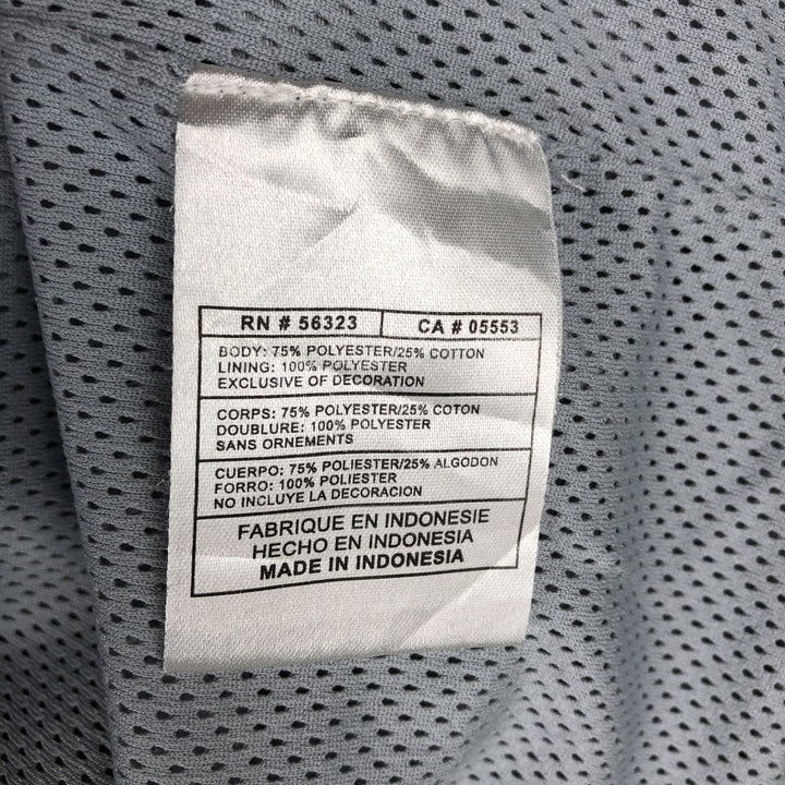 2000'S Nike Windbreaker, Men's Size L (approx.) polyester gray type Vintage Second Hand