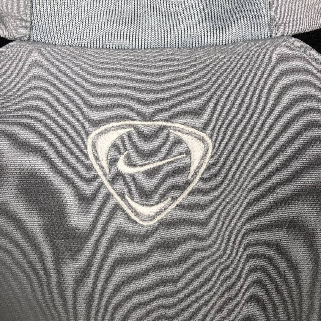 2000'S Nike Windbreaker, Men's Size L (approx.) polyester gray type Vintage Second Hand