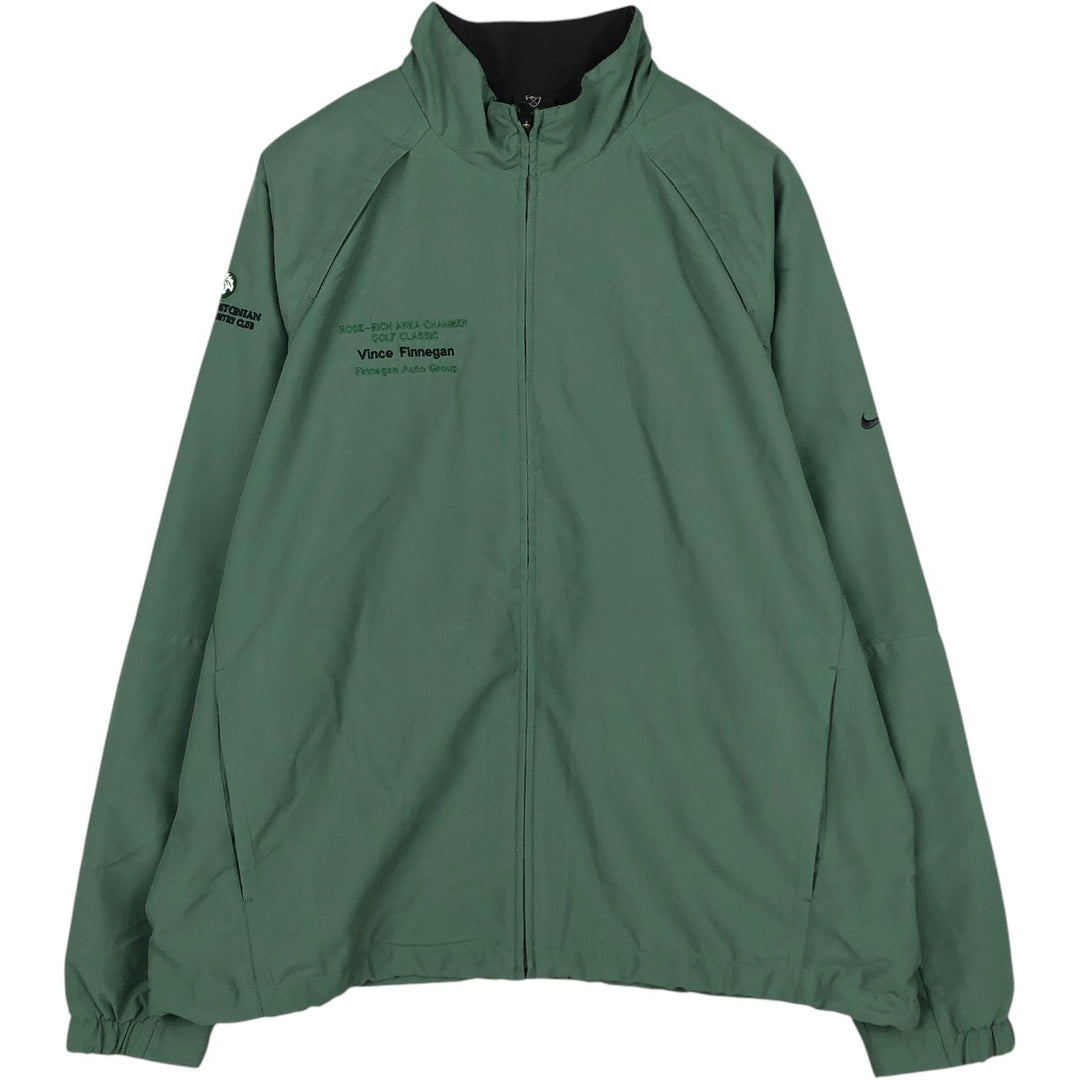 Nike Golf CLIMA-FIT Windbreaker, Men's Size L polyester green type Vintage Second Hand