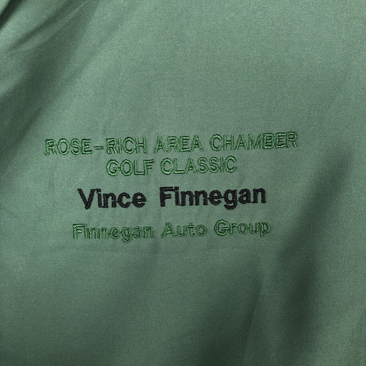 Nike Golf CLIMA-FIT Windbreaker, Men's Size L polyester green type Vintage Second Hand