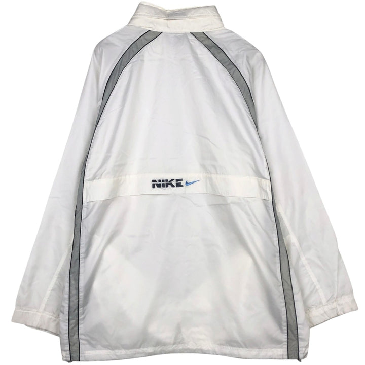 2000'S Nike Anorak Jacket, Men's Size L polyester white type Vintage Second Hand