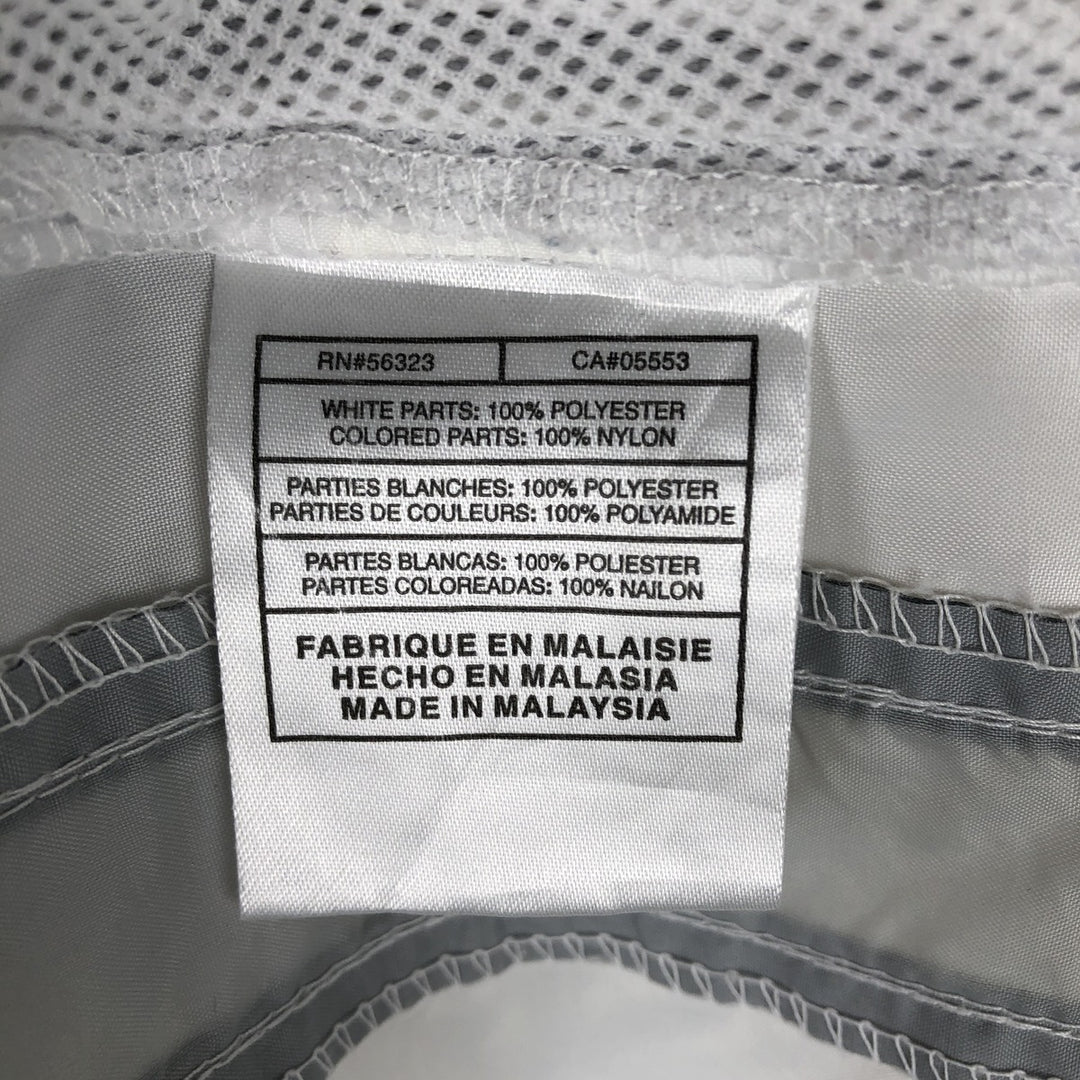 2000'S Nike Anorak Jacket, Men's Size L polyester white type Vintage Second Hand
