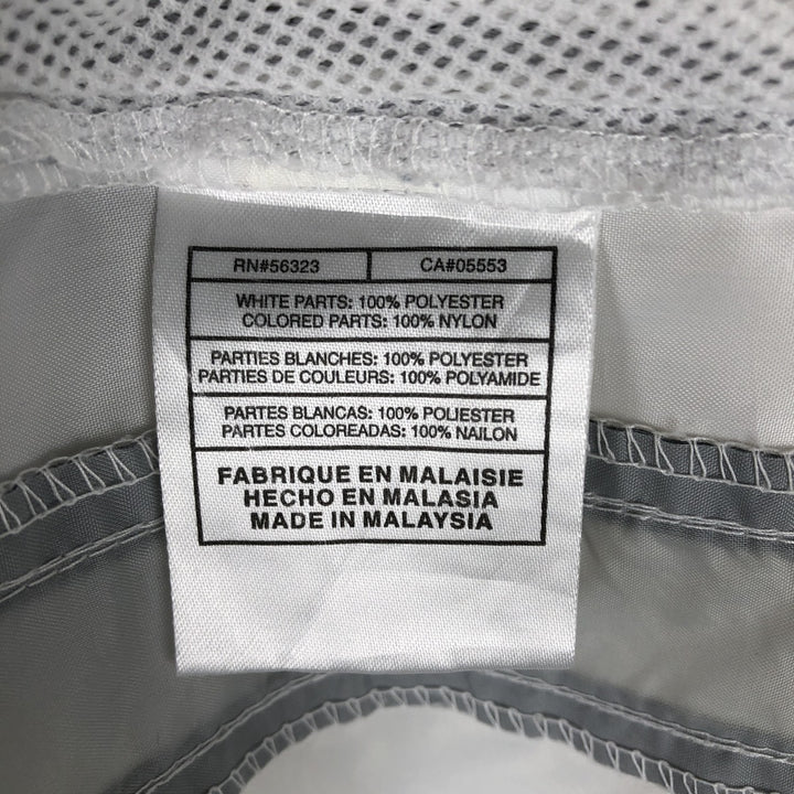 2000'S Nike Anorak Jacket, Men's Size L polyester white type Vintage Second Hand