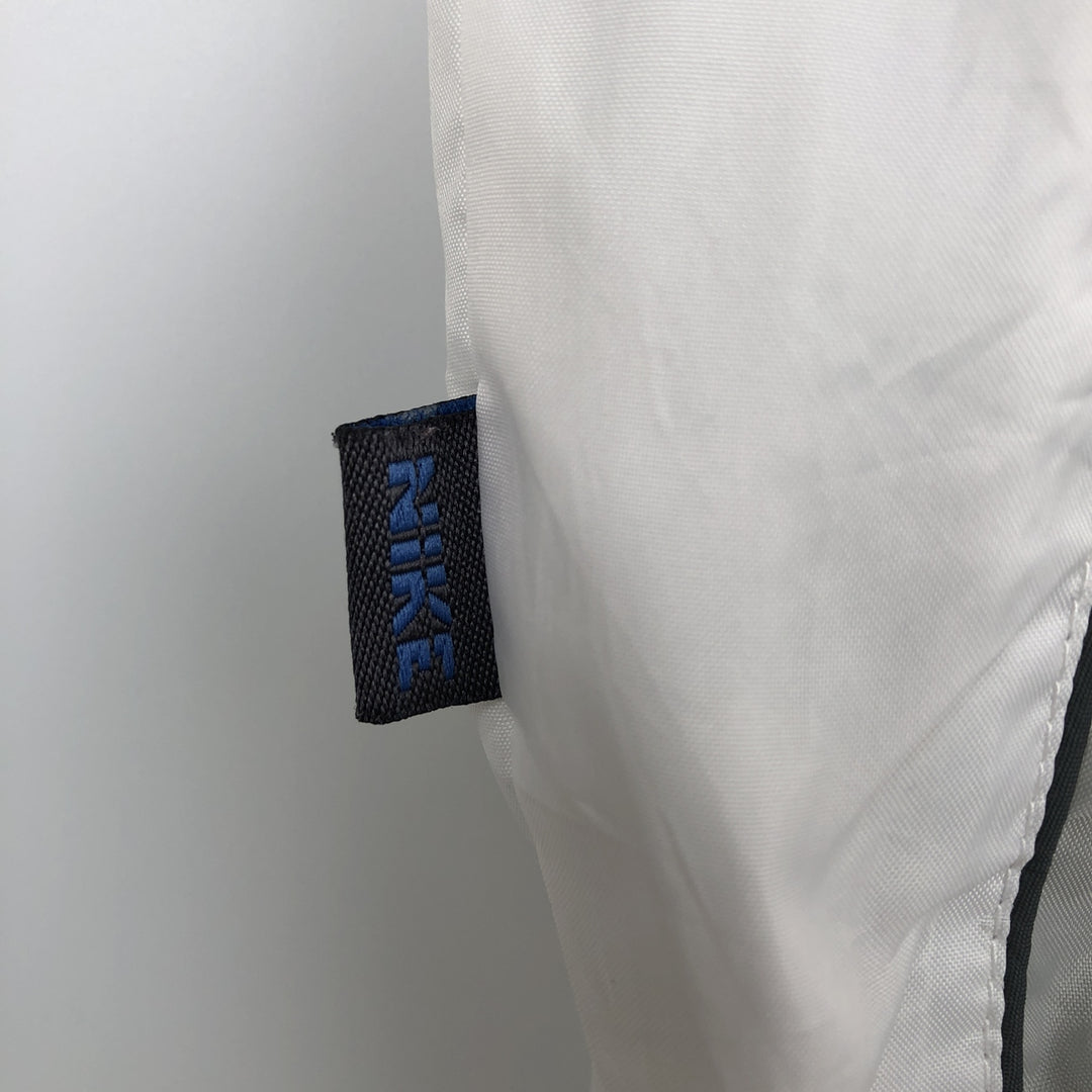 2000'S Nike Anorak Jacket, Men's Size L polyester white type Vintage Second Hand