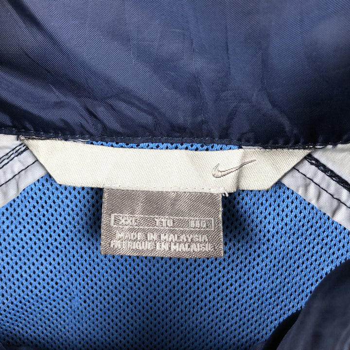 00'S Nike Anorak Jacket Men's XXL polyester navy blue type Vintage Second Hand