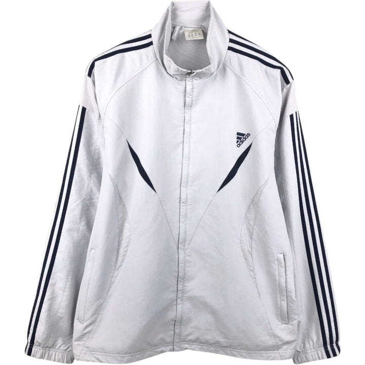 2000'S Adidas Clima365 Nylon Jacket, Men's Size XL (approx.) polyester gray type Vintage Second Hand