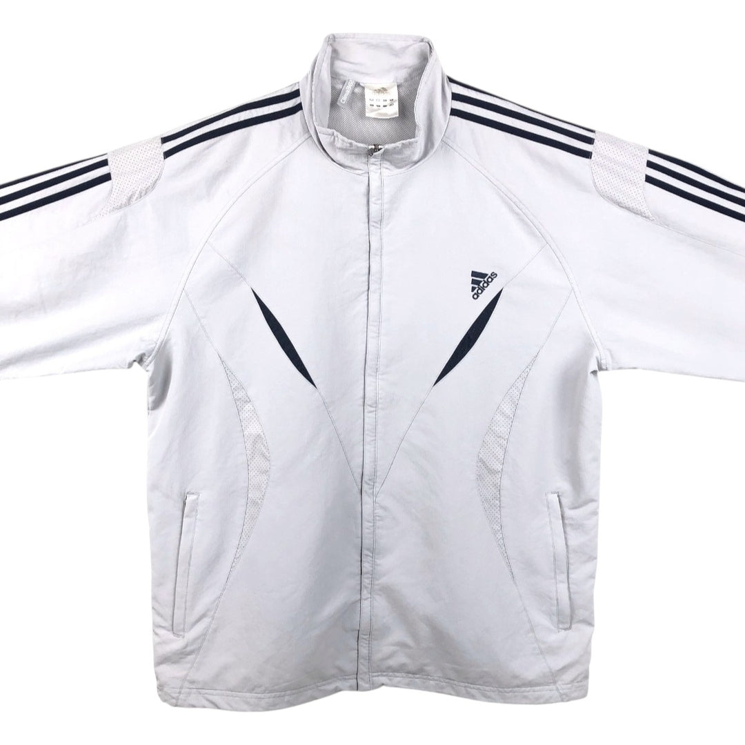 2000'S Adidas Clima365 Nylon Jacket, Men's Size XL (approx.) polyester gray type Vintage Second Hand