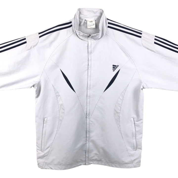 2000'S Adidas Clima365 Nylon Jacket, Men's Size XL (approx.) polyester gray type Vintage Second Hand