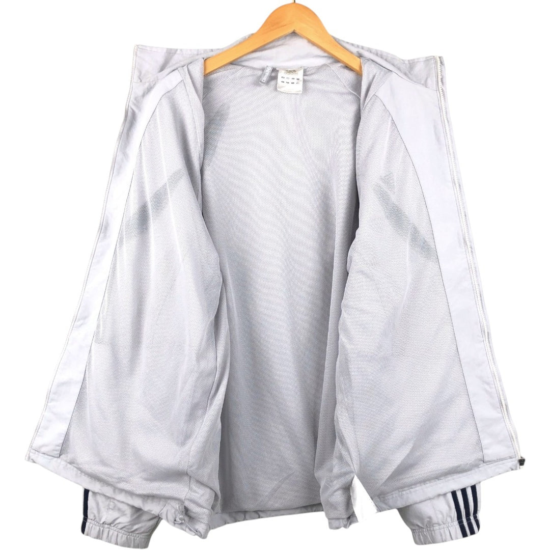 2000'S Adidas Clima365 Nylon Jacket, Men's Size XL (approx.) polyester gray type Vintage Second Hand
