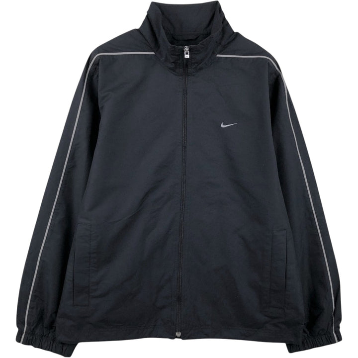 00'S Nike Windbreaker Men's M size polyester black type Vintage Second Hand