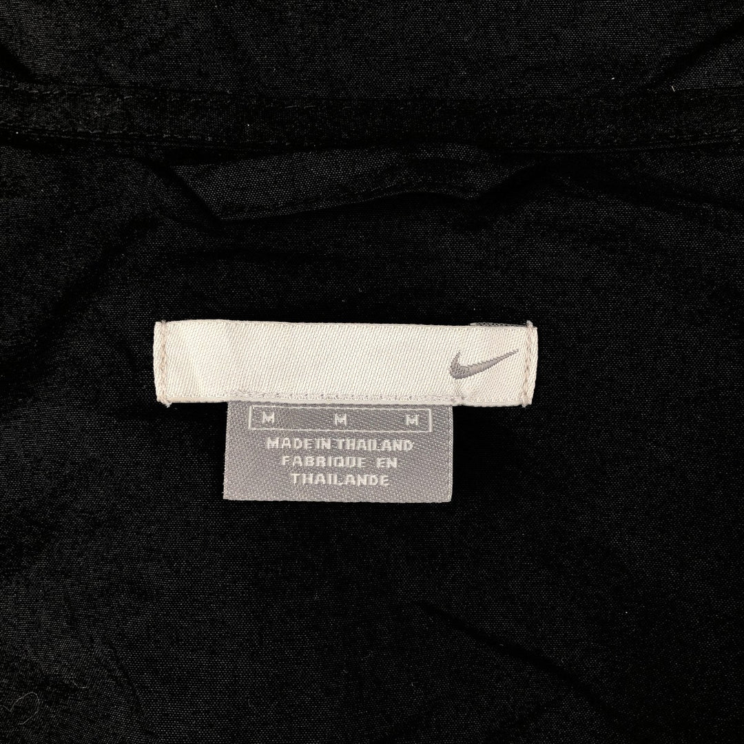 00'S Nike Windbreaker Men's M size polyester black type Vintage Second Hand