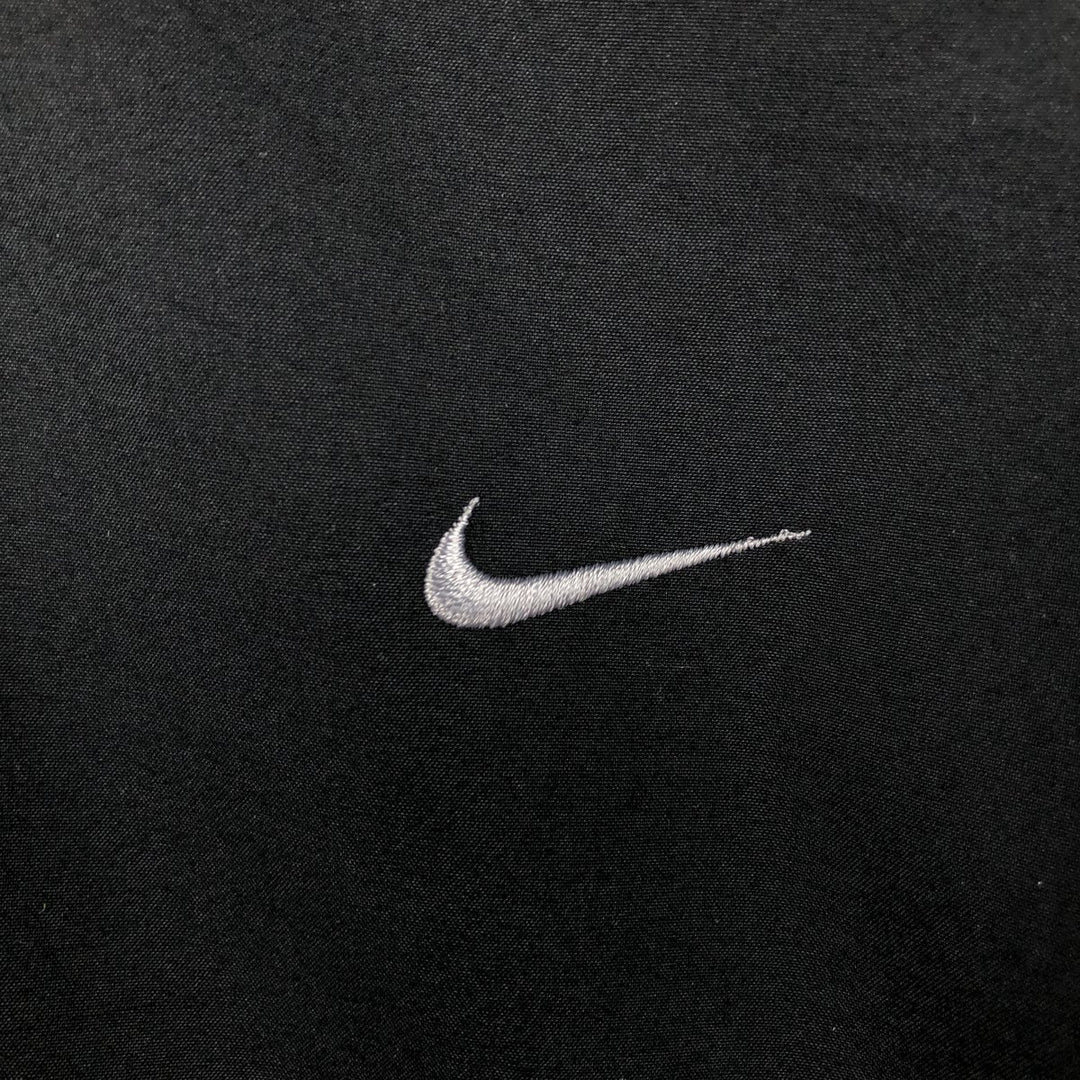 00'S Nike Windbreaker Men's M size polyester black type Vintage Second Hand