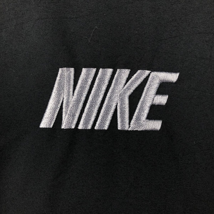 00'S Nike Windbreaker Men's M size polyester black type Vintage Second Hand