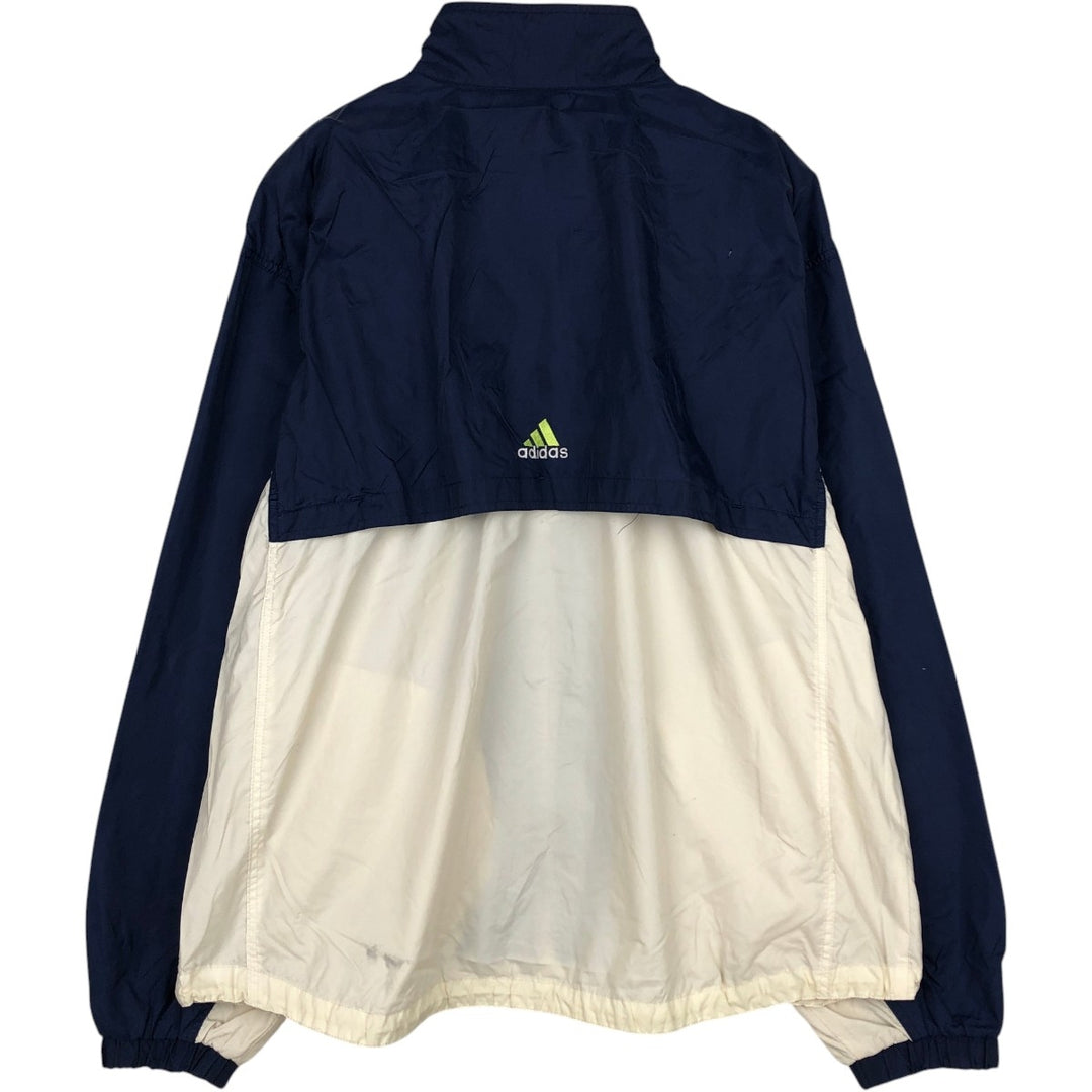 90s-00'S Adidas Two-Tone Windbreaker, Men's Size XL (approx.), Vintage unclear navy blue type Vintage Second Hand