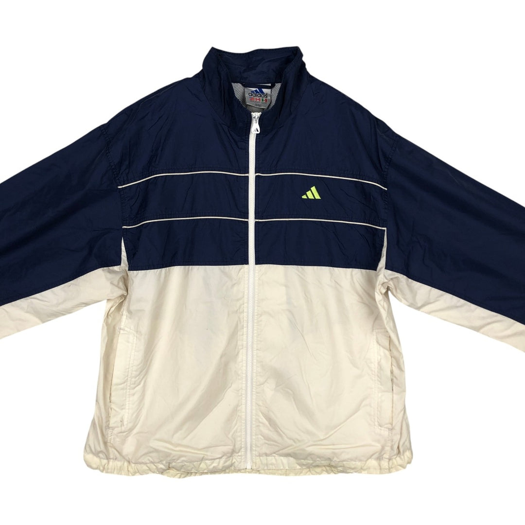 90s-00'S Adidas Two-Tone Windbreaker, Men's Size XL (approx.), Vintage unclear navy blue type Vintage Second Hand