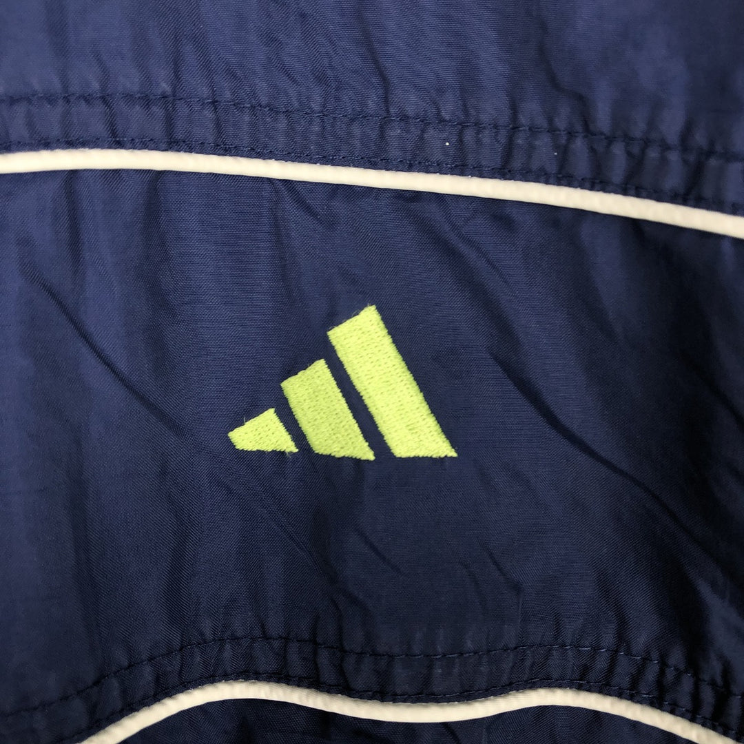 90s-00'S Adidas Two-Tone Windbreaker, Men's Size XL (approx.), Vintage unclear navy blue type Vintage Second Hand