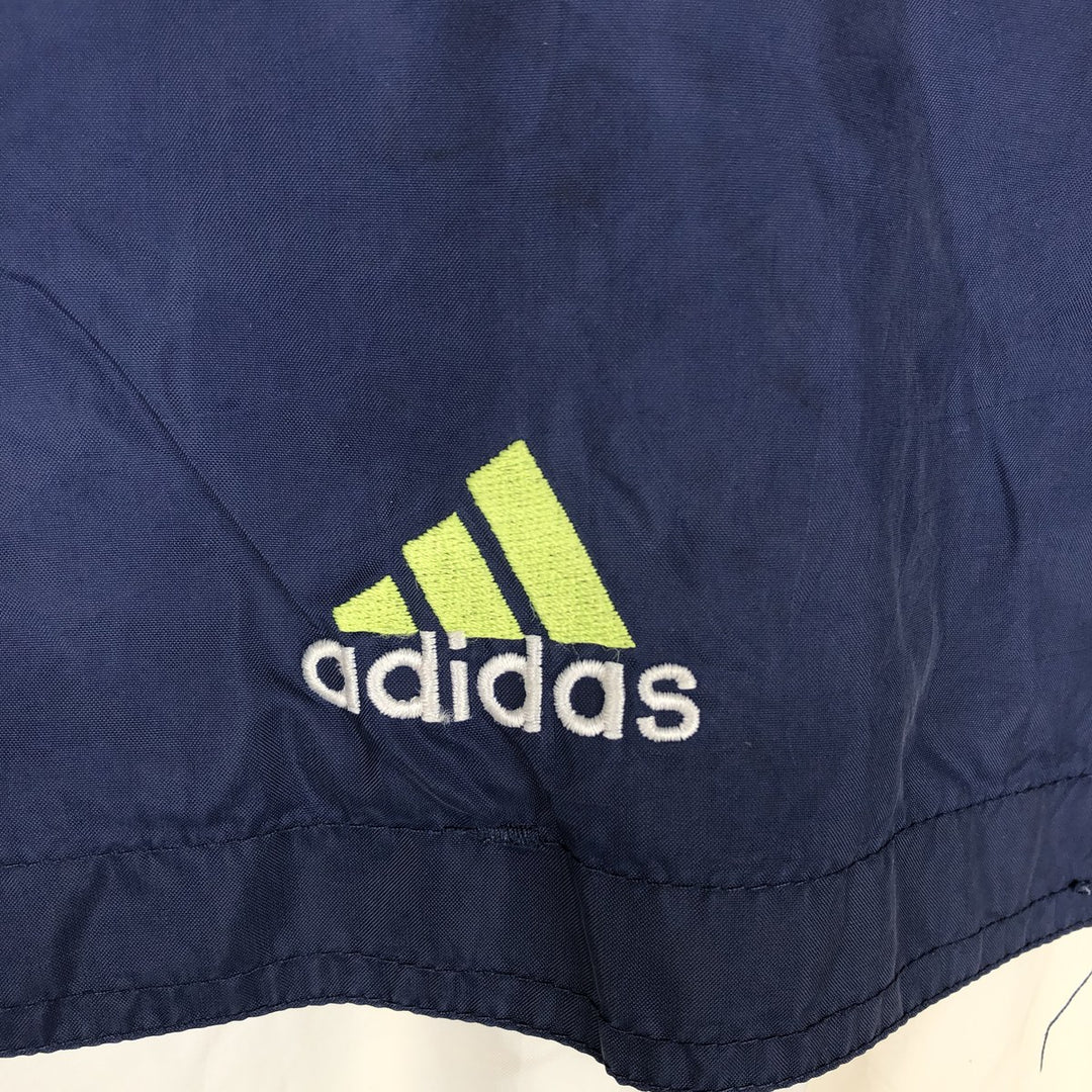 90s-00'S Adidas Two-Tone Windbreaker, Men's Size XL (approx.), Vintage unclear navy blue type Vintage Second Hand