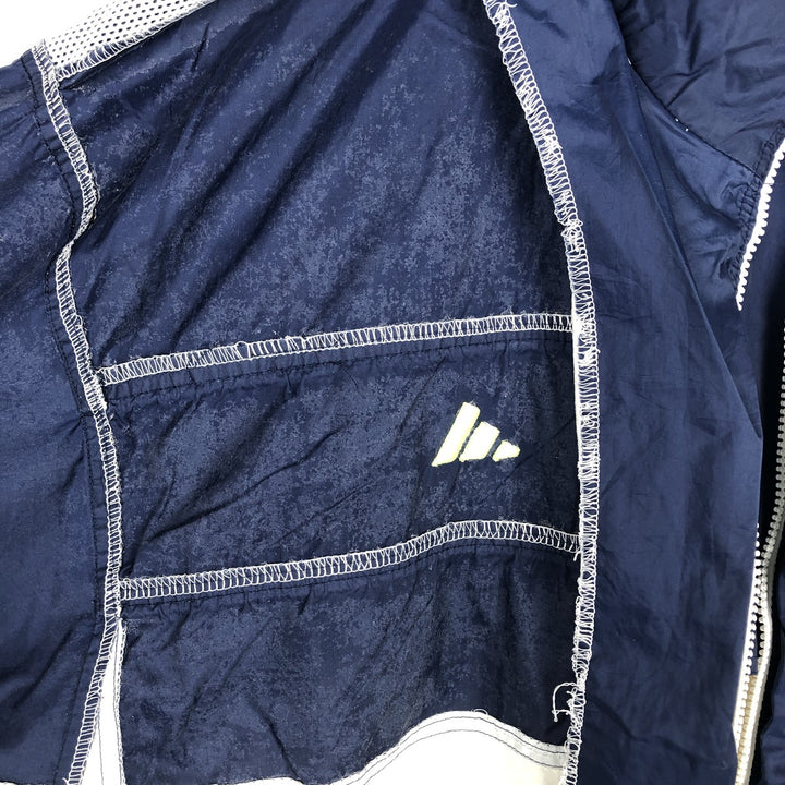 90s-00'S Adidas Two-Tone Windbreaker, Men's Size XL (approx.), Vintage unclear navy blue type Vintage Second Hand