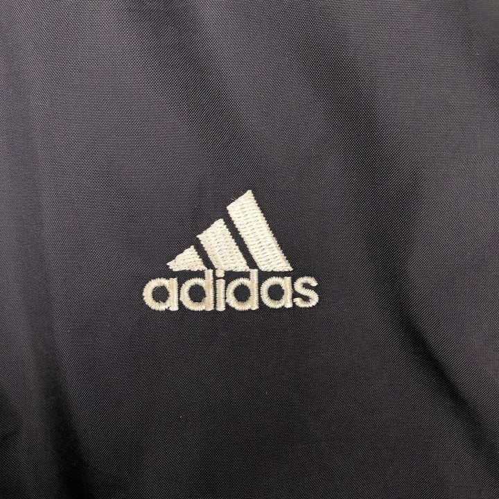 90s~00'S Adidas nylon jacket, men's size M Nylon black type Vintage Second Hand