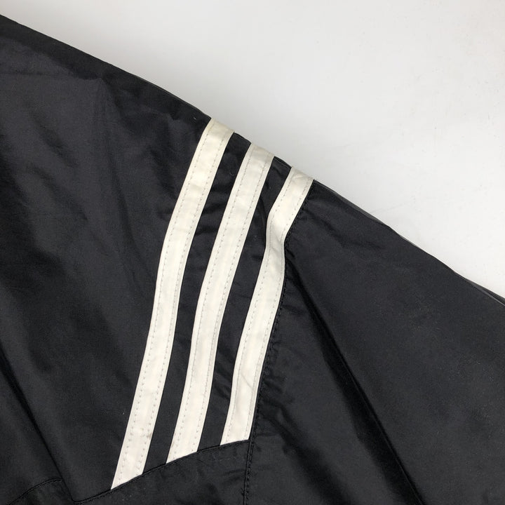 90s~00'S Adidas nylon jacket, men's size M Nylon black type Vintage Second Hand
