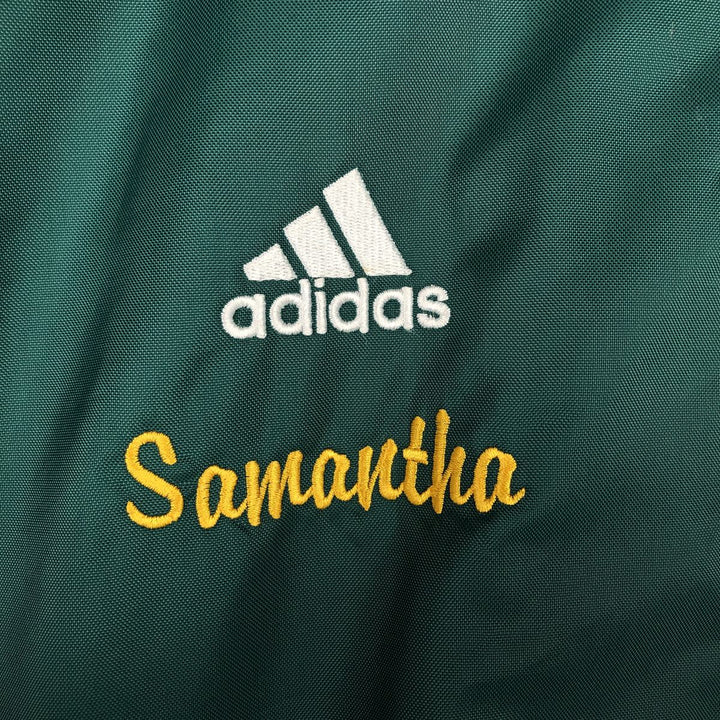 90s-00'S Adidas TEAM College Nylon Jacket, Men's Size L (approx.) Nylon green type Vintage Second Hand