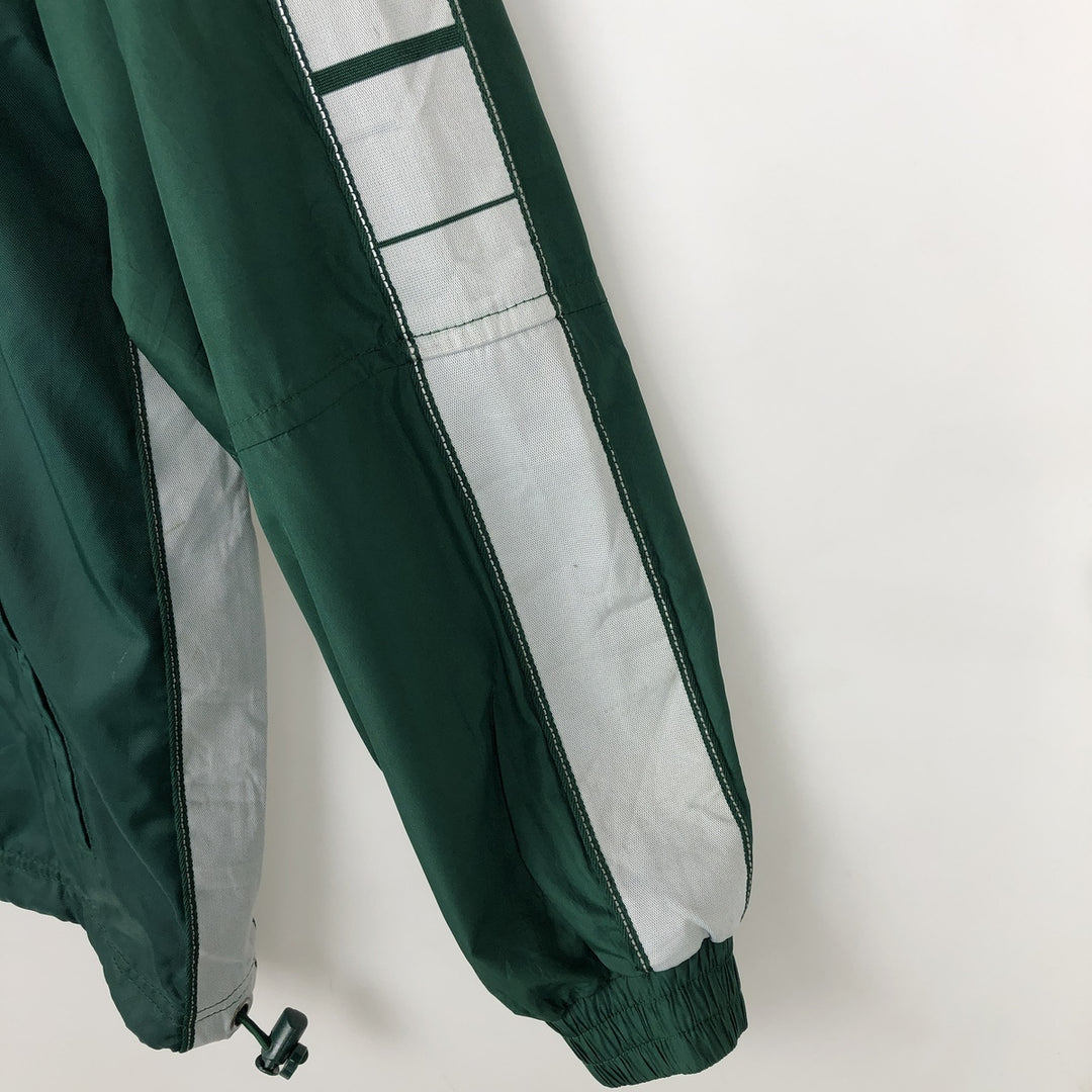 90s-00'S Adidas TEAM College Nylon Jacket, Men's Size L (approx.) Nylon green type Vintage Second Hand
