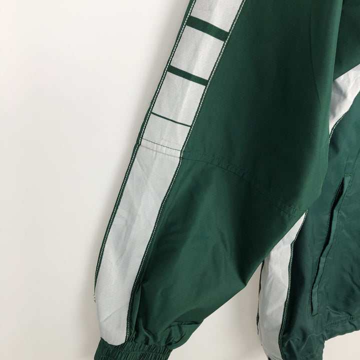 90s-00'S Adidas TEAM College Nylon Jacket, Men's Size L (approx.) Nylon green type Vintage Second Hand