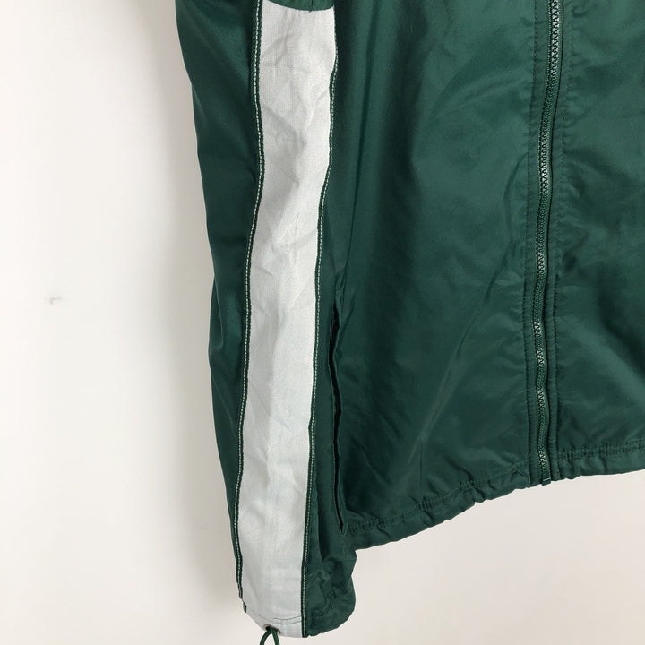 90s-00'S Adidas TEAM College Nylon Jacket, Men's Size L (approx.) Nylon green type Vintage Second Hand