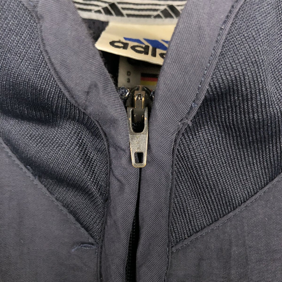 2000'S Adidas Half-Zip Nylon Pullover, Men's Size L (approx.) Nylon black type Vintage Second Hand