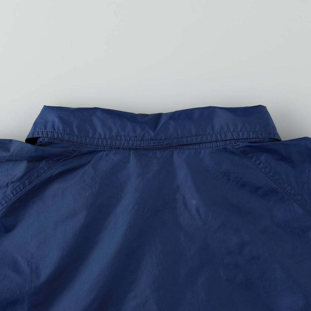 90s-00'S Nike collared windbreaker, men's size XL equivalent, vintage. polyester blue type Vintage Second Hand