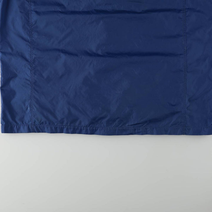 90s-00'S Nike collared windbreaker, men's size XL equivalent, vintage. polyester blue type Vintage Second Hand