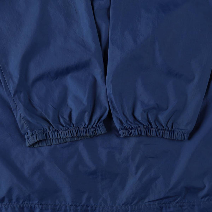 90s-00'S Nike collared windbreaker, men's size XL equivalent, vintage. polyester blue type Vintage Second Hand