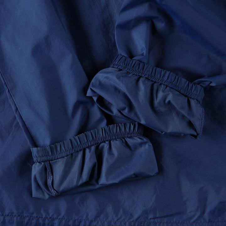 90s-00'S Nike collared windbreaker, men's size XL equivalent, vintage. polyester blue type Vintage Second Hand