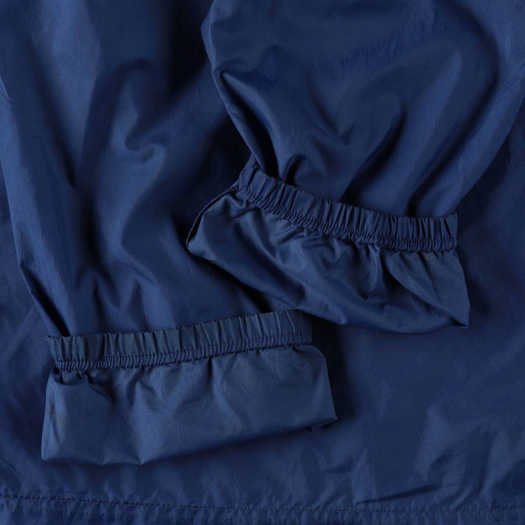 90s-00'S Nike collared windbreaker, men's size XL equivalent, vintage. polyester blue type Vintage Second Hand