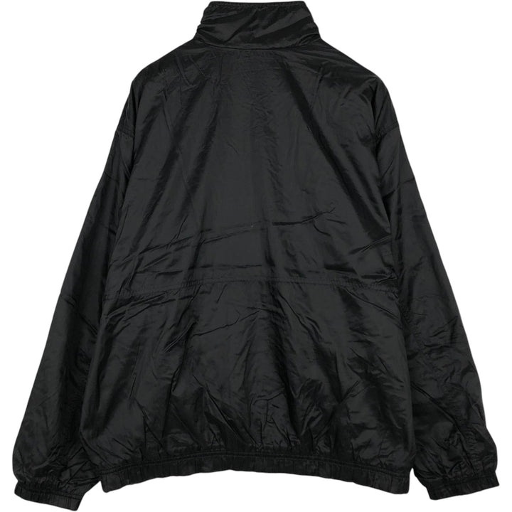 90s-era Nike nylon jacket, men's size XL equivalent, vintage. Nylon black type Vintage Second Hand