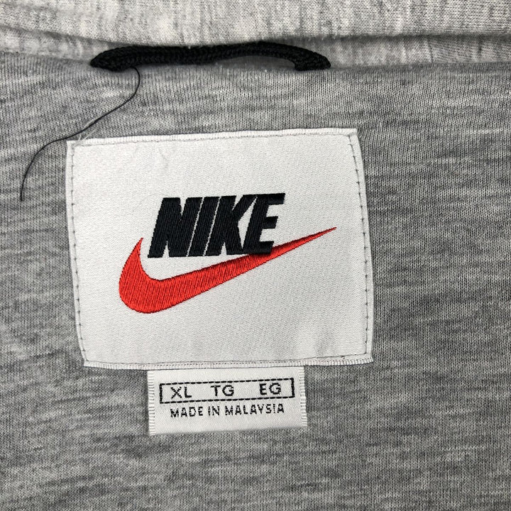 90s-era Nike nylon jacket, men's size XL equivalent, vintage. Nylon black type Vintage Second Hand