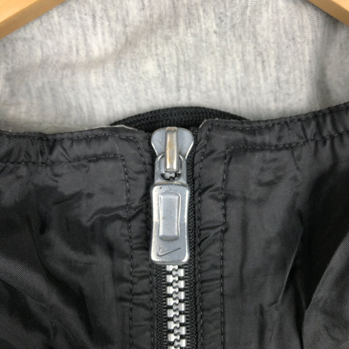 90s-era Nike nylon jacket, men's size XL equivalent, vintage. Nylon black type Vintage Second Hand