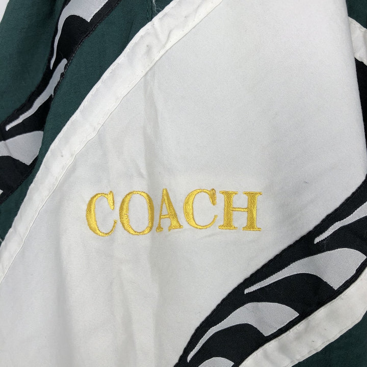 90'S Puma Nylon Jacket, Men's Size XL (approx.), Vintage Nylon Green type dark green Vintage Second Hand