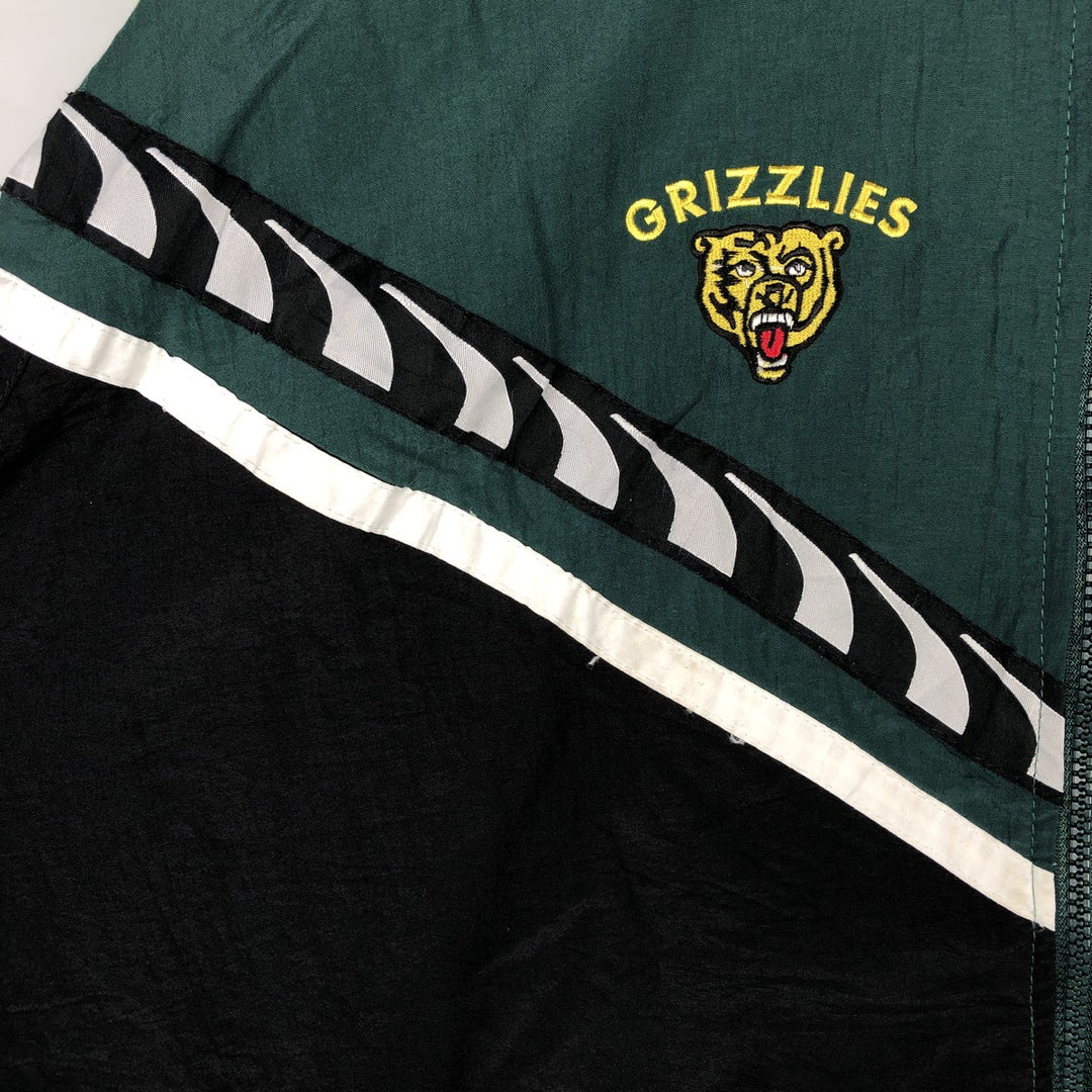 90'S Puma Nylon Jacket, Men's Size XL (approx.), Vintage Nylon Green type dark green Vintage Second Hand