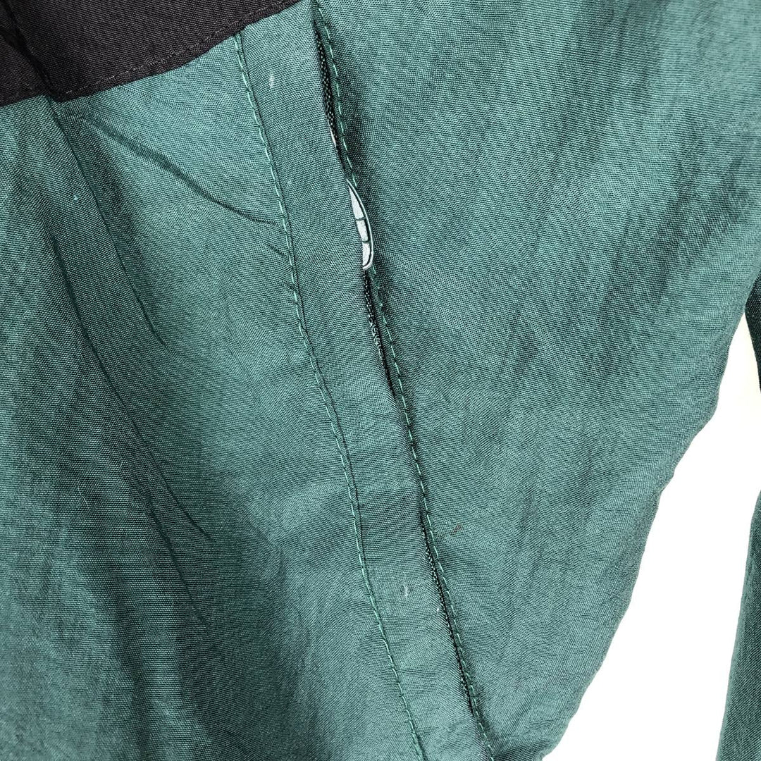 90'S Puma Nylon Jacket, Men's Size XL (approx.), Vintage Nylon Green type dark green Vintage Second Hand