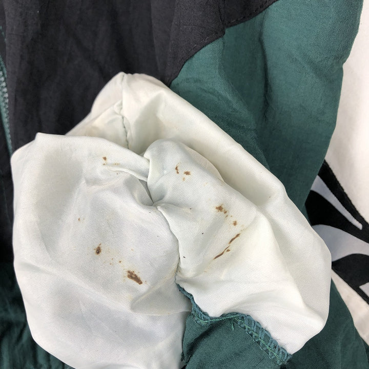 90'S Puma Nylon Jacket, Men's Size XL (approx.), Vintage Nylon Green type dark green Vintage Second Hand